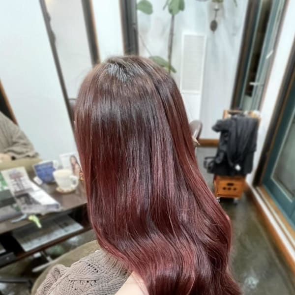 レッドカラー|La Ruelle.江曽島店 【ラリュエル エソシマテン】