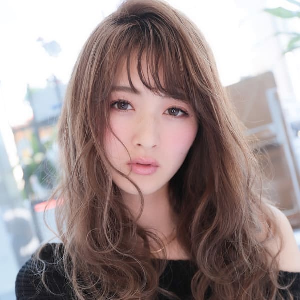 デジタルパーマ・ルーズパーマ　イメチェン　ナチュラルベージュ|TOP SHAPE