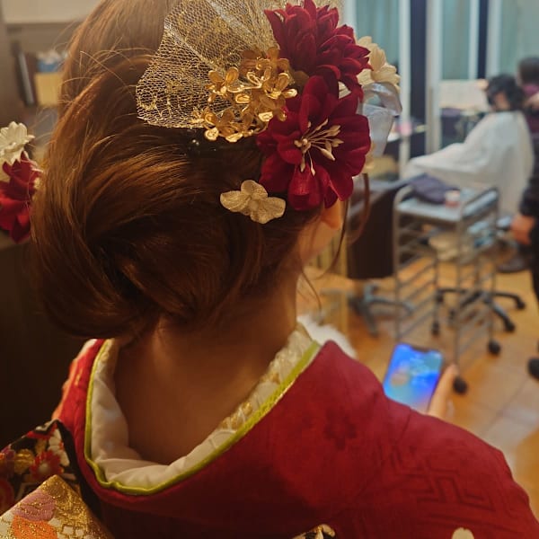 成人式ヘアセットのみ￥9,900★リハーサル付き★ 26