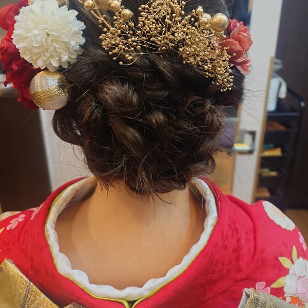 成人式ヘアセットのみ￥9,900★リハーサル付き★ 26