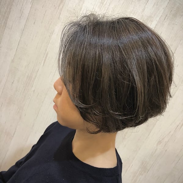 くせを活かした人気のショートスタイル