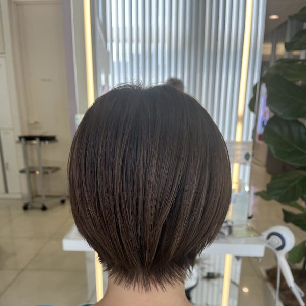 スッキリショートヘアー