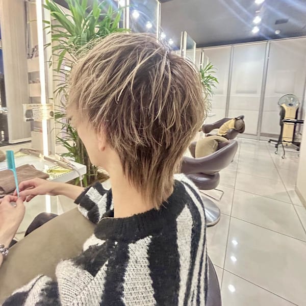 刈り上げないマッシュ