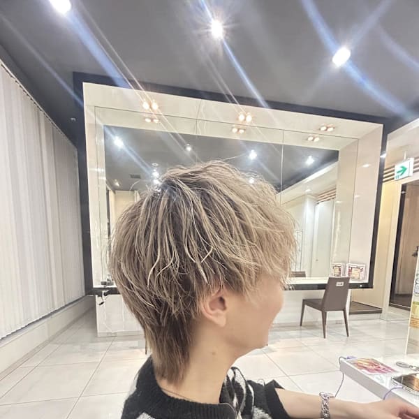 刈り上げないマッシュ