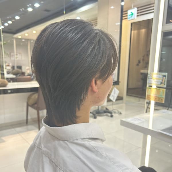刈り上げないマッシュ