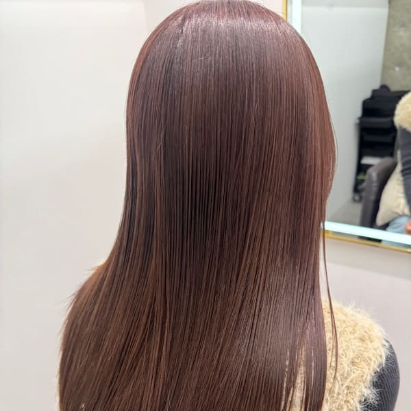  『ROW横浜』美髪艶×赤茶ブラウンカラー
