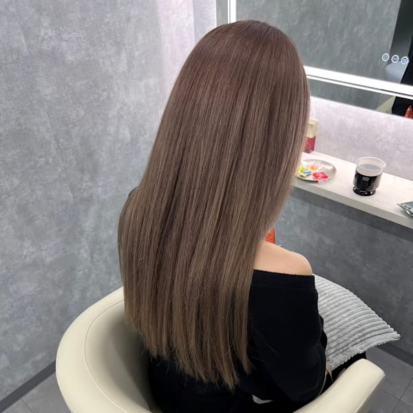  『ROW横浜』ニュアンスカラー×艶髪