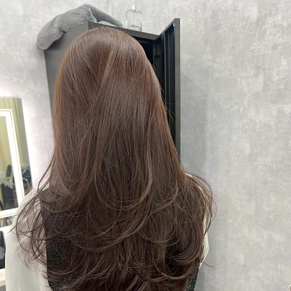  『ROW横浜』髪質改善×レイヤー