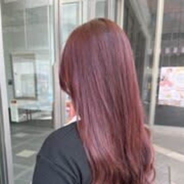 ヴリーチなし　ピンクヘア　髪質改善