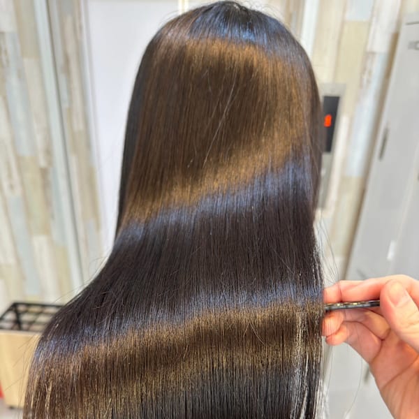 髪質改善＊CM級艶髪酸性ストレート