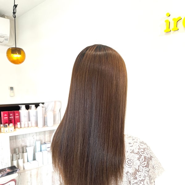 サラ艶縮毛矯正|iro I hair