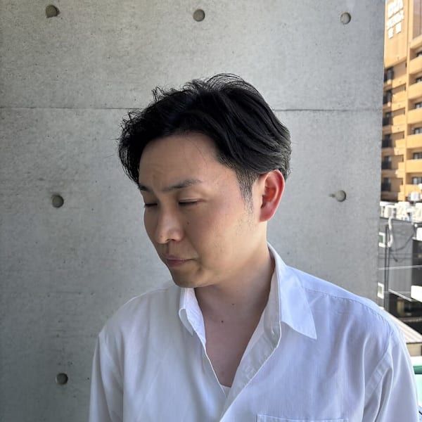 30代40代50代【大人のナチュラルセンターパート】|メンズサロン West Side Cut Club　 メンズカット/メンズパーマ/眉毛