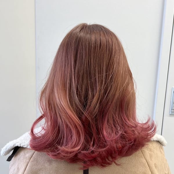グラデーションカラー/ブリーチ/トレンドカラー|amble luxe 中野