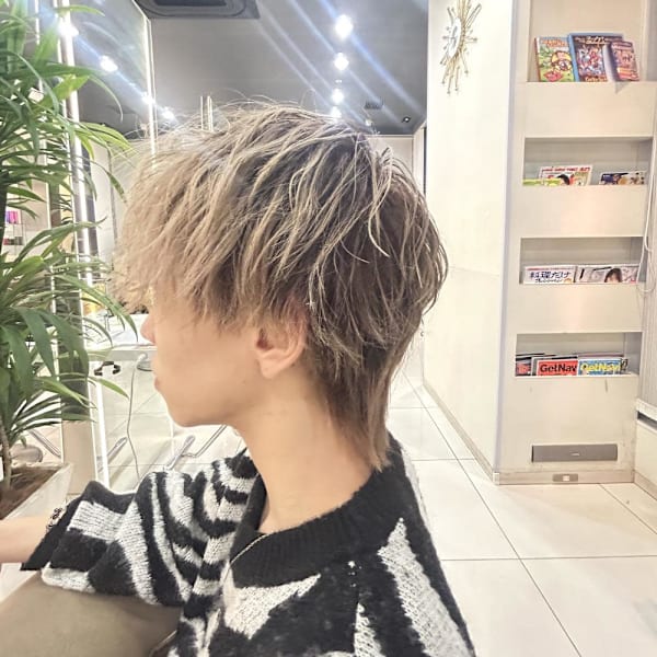 刈り上げないマッシュ