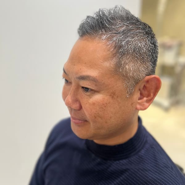 【麻布十番/メンズカット】ベリーショート　ソフトモヒカン