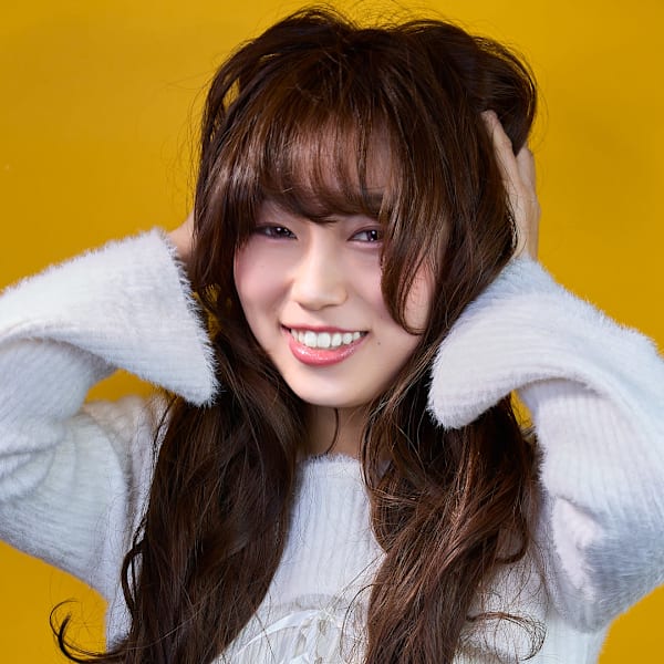 FeatherVeil｜透明感オレンジベージュ×レイヤー