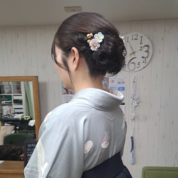 袴着付け＋ヘアセット