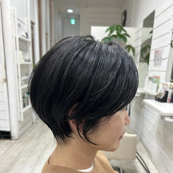 terrace岩政/くびれショート/30代40代/姪浜|terrace hair & botanical