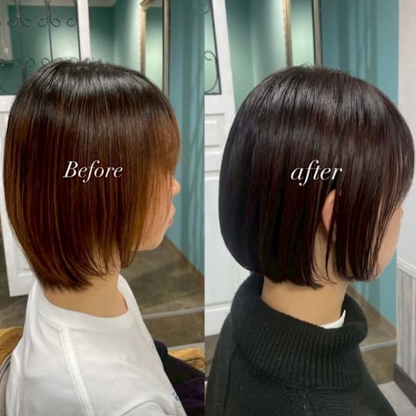 カット酸性ストレートプレミアムカラー