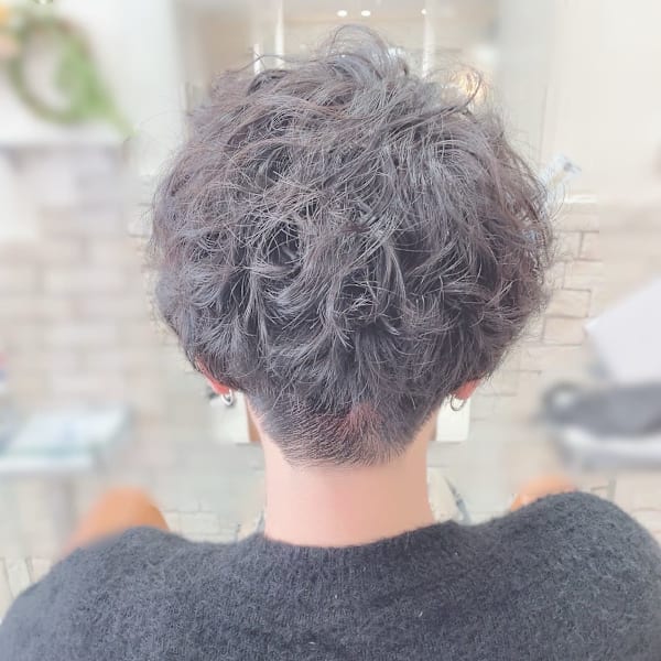 メンズパーマ/メンズ/ナチュラル/|美容室KISEI 幸町店