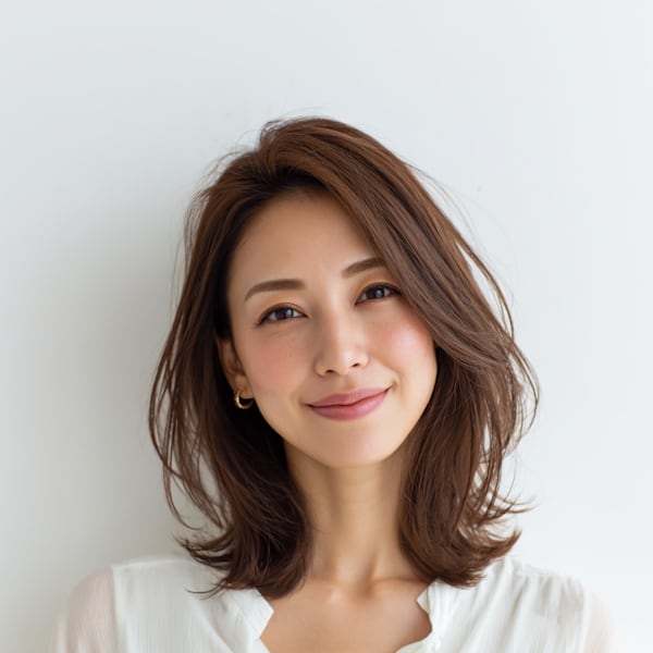 レイヤーカット/イメチェン/外ハネボブ/美髪/髪型|e.m.a PREMIUM BEAUTY SALON