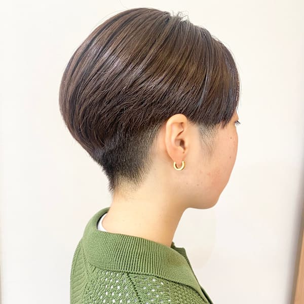【morio成増/一戸】大人可愛い刈り上げハンサムショート