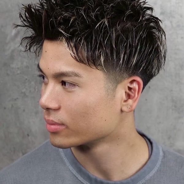 アップバング/メンズカット〈理容室〉|ヒロ銀座 BARBER SHOP 新宿店