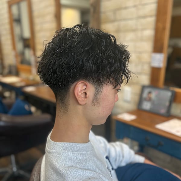 【大人気】波巻きスパイラルパーマ|美容室PAUL西葛西店