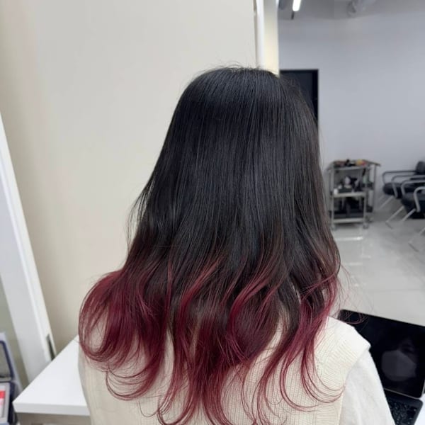 20代/30代/グラデーションカラー/ブラウン/レイヤー|siesta by amble luxe 池袋【シエスタ バイ アンブルリュクス】