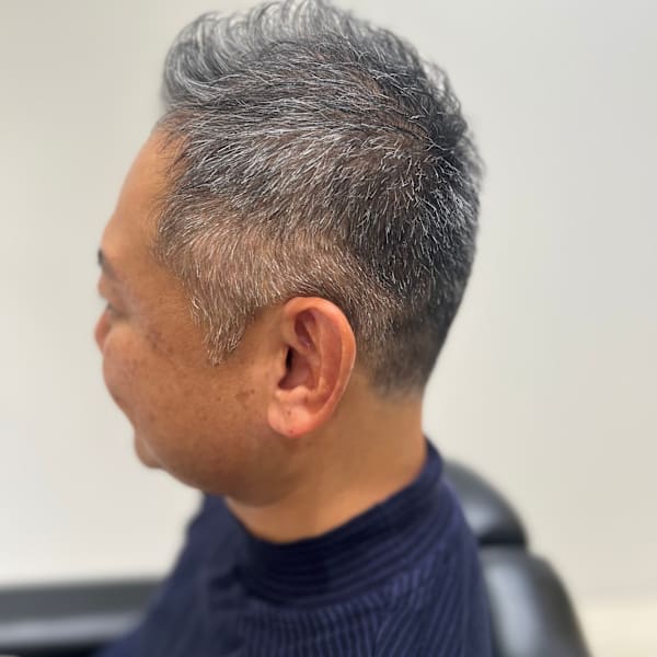 【麻布十番/メンズカット】ベリーショート　ソフトモヒカン