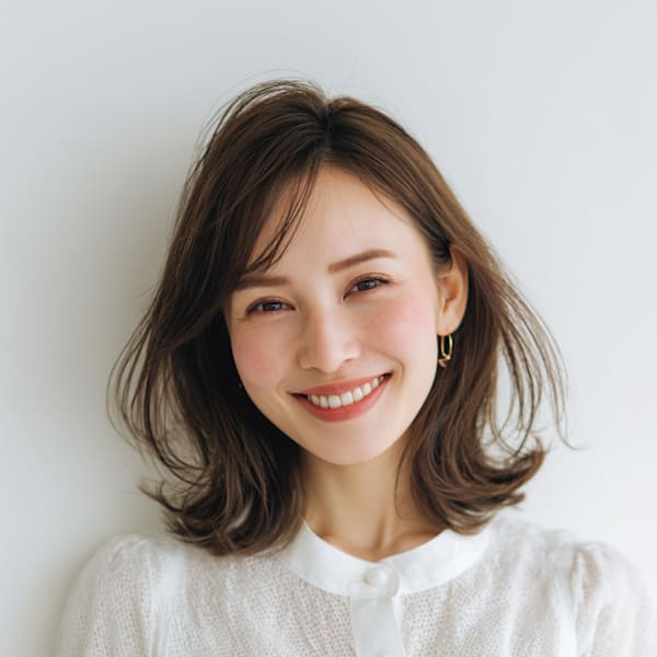 レイヤーカット/イメチェン/外ハネボブ/美髪/髪型|e.m.a PREMIUM BEAUTY SALON