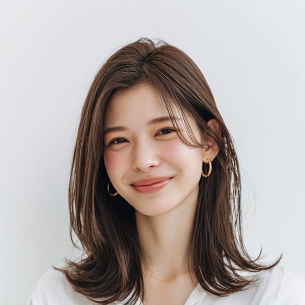 レイヤーカット/イメチェン/外ハネボブ/美髪/髪型|e.m.a PREMIUM BEAUTY SALON