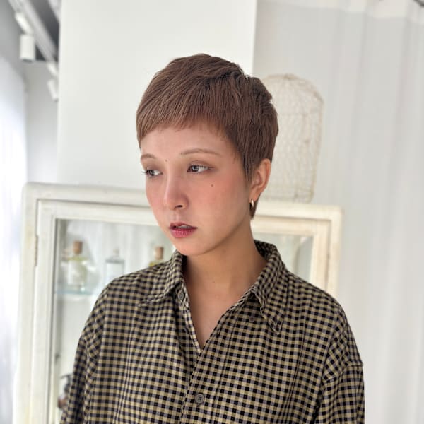 ベリーショートスタイリング