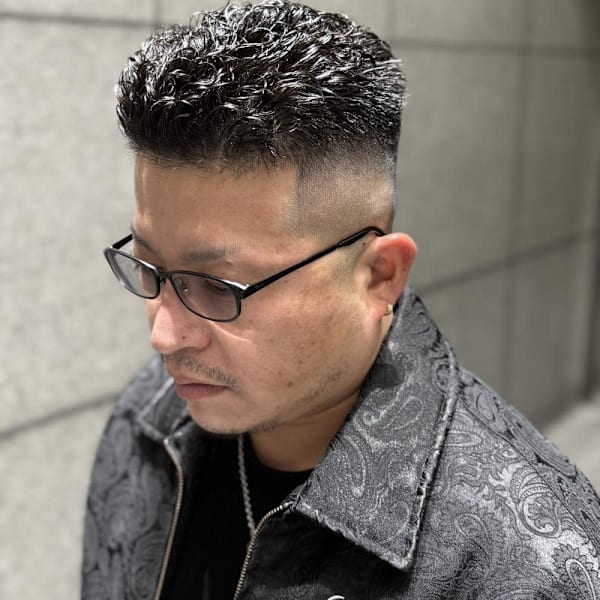 フェード極道パーマ|ヘアーモードキクチ 銀座店