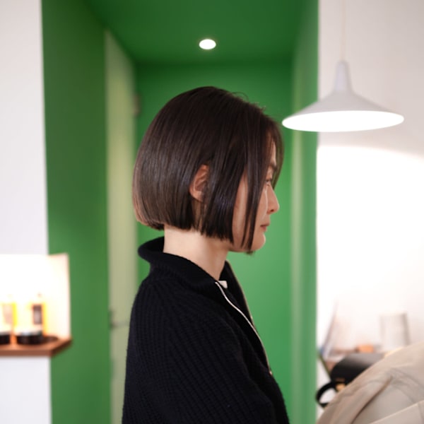 ミニボブ×ベージュブラウン|ananda