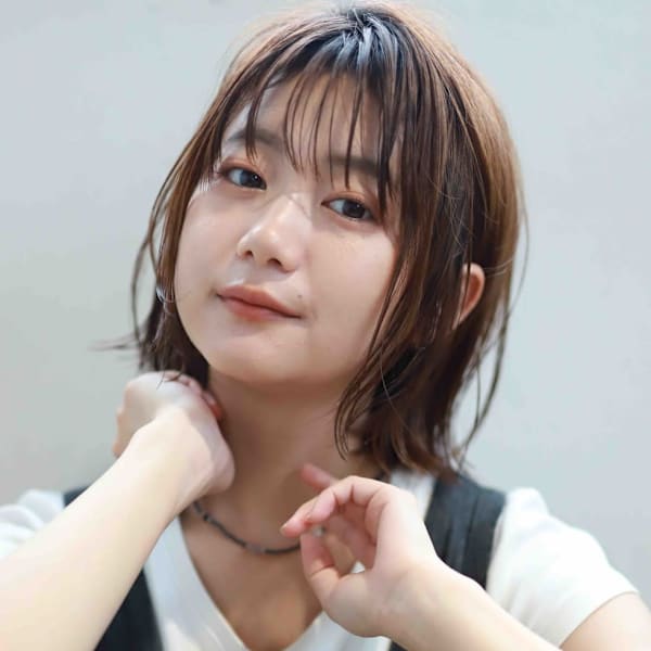 切りっぱなしボブベージュ|Sette 自由が丘