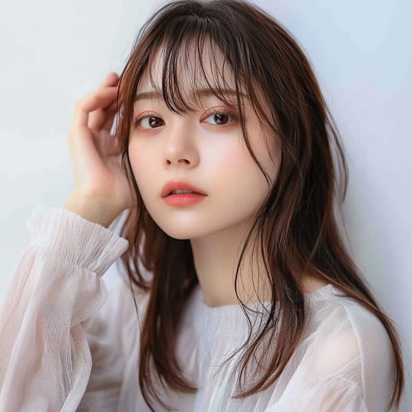 ショコラブラウンセミロング|Sette 自由が丘