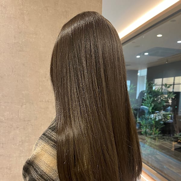 ロング オリーブグレージュ