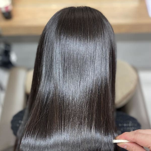 天使の縮毛矯正髪質改善酸性ストレート美髪矯正艶髪銀座有楽町