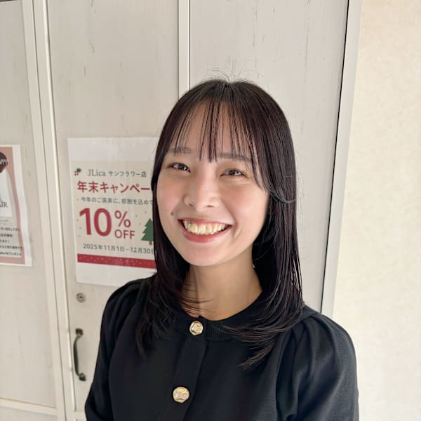 レイヤーカット×重たくならないダークトーンカラー|Jlica hair サンフラワー通り【ジェリカヘアー】