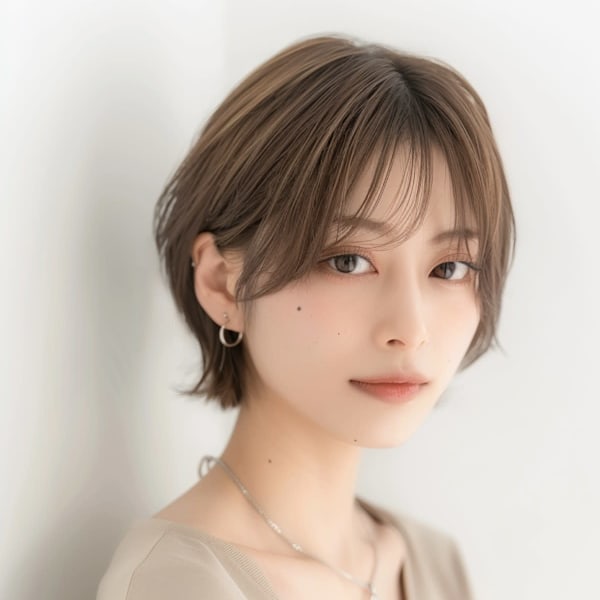 【王道】立体ひし形ショート【髪質改善メニュー】