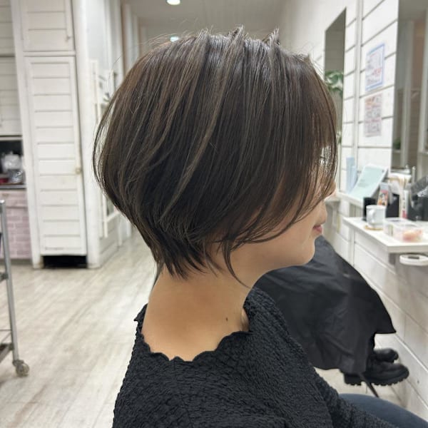 terrace岩政/ショートボブ/30代40代/姪浜|terrace hair & botanical