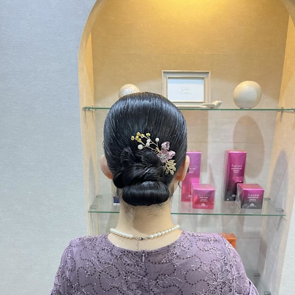 似合わせカット/ダークアッシュ/大人ガーリー