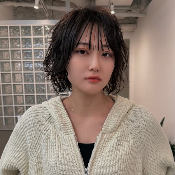 ニュアンスボブパーマ