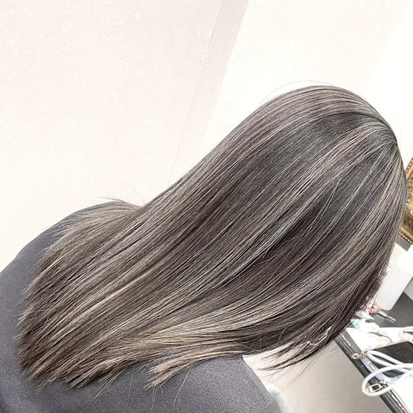 髪質改善/透明感カラー/顔まわりレイヤー/カット/韓国/前髪|N° jillva 立川