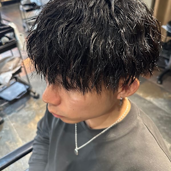縦落ちツイストパーマ|Lee 東三国