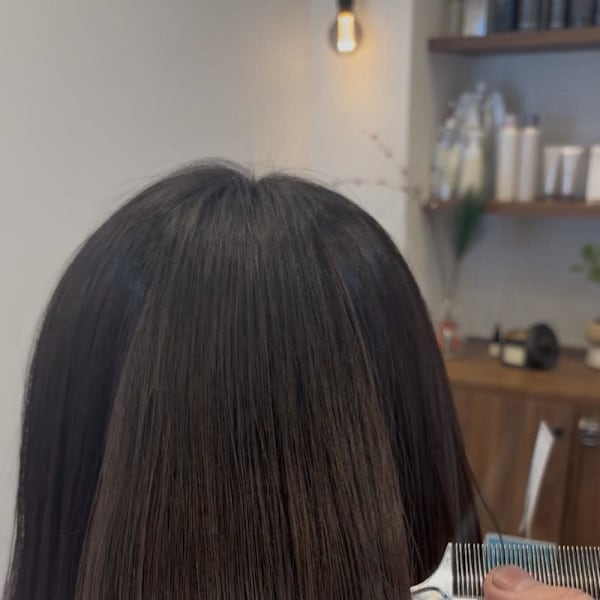 髪質改善カラー/アメトリンベージュ|半個室型美容室 Sourire 野芥店