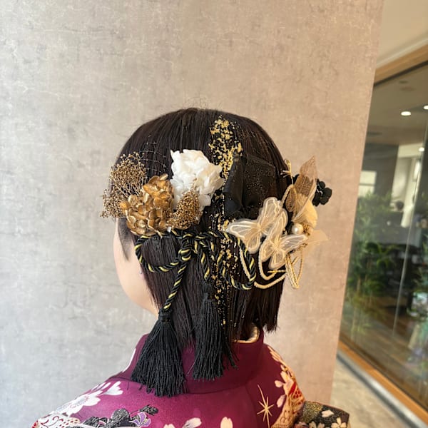 成人式ヘア〜タイトアレンジ〜