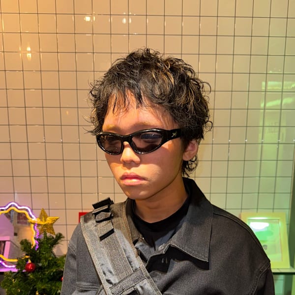 アクティブショート/スパイキーショート/ピンパーマ/短髪|Hair ALES 原宿