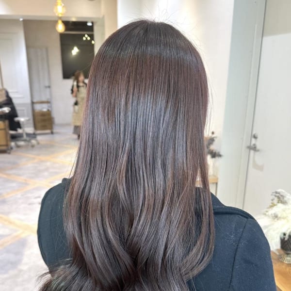ラベンダーピンクブラウン/髪質改善／大宮